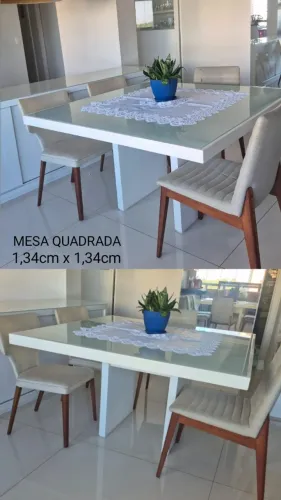 Mesa quadrada