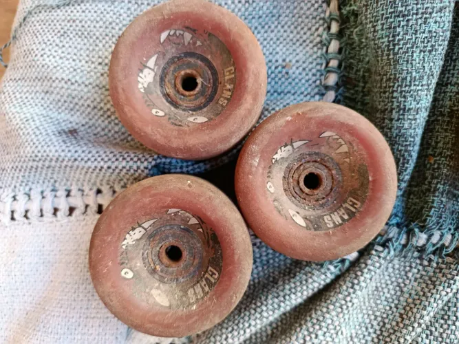 Rodas de longboard usadas