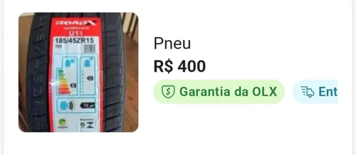 Pneu roda 15