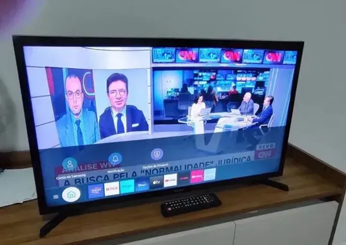 TV 32 Smart Samsung Tizen Rápida Wi-Fi - Entrego