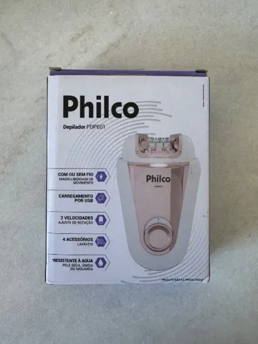 Depilador Elétrico Philco PDPE01 Bivolt - Novo, Nunca Usado