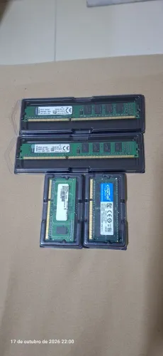 Memórias DDR3 4GB