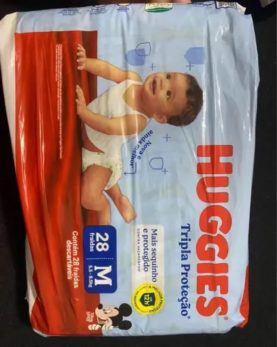 Fralda Huggies fralda creme