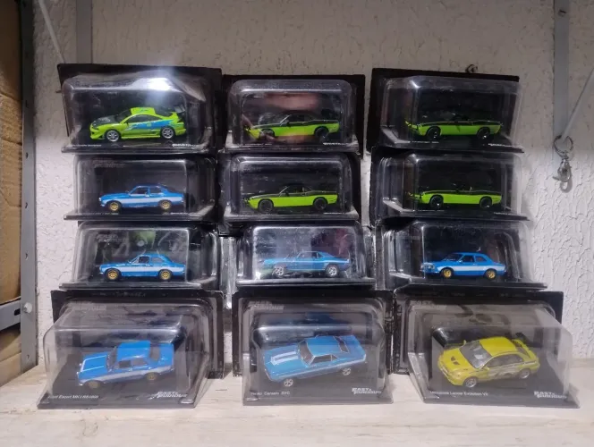 Miniaturas velozes furiosos