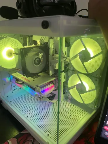 Pc gamer ALL WHITE 
