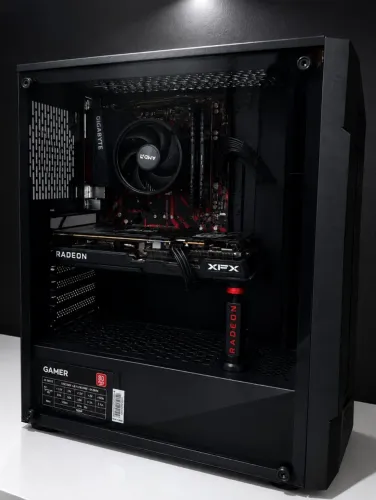 Vendo ou Troco PC GAMER RX 7600 + R5 5500 + 16GB RAM