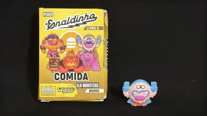 Elo monsters enaldinho com gogos crazy bones comida