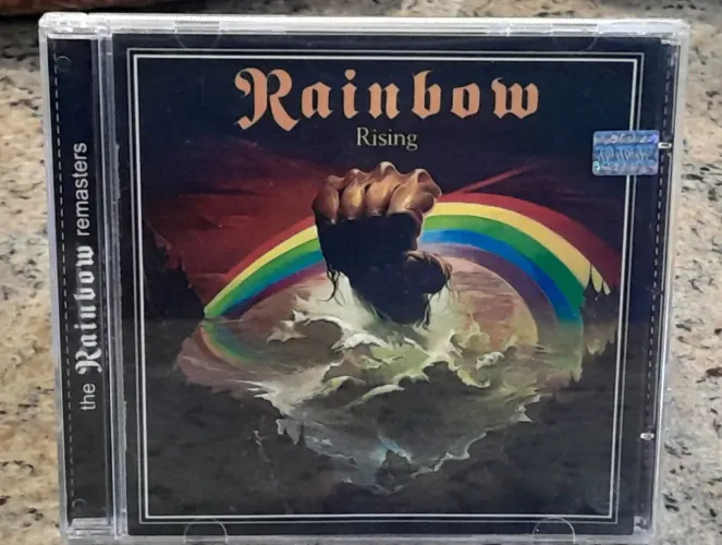 CD do Rainbow. Álbum Rising. Polidor da Argentina.