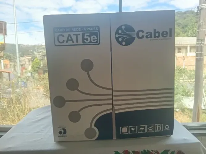 Cabo de rede nunca usado