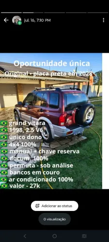 Suzuki Grand Vitara 2.5 V6 5P Mec. 1998