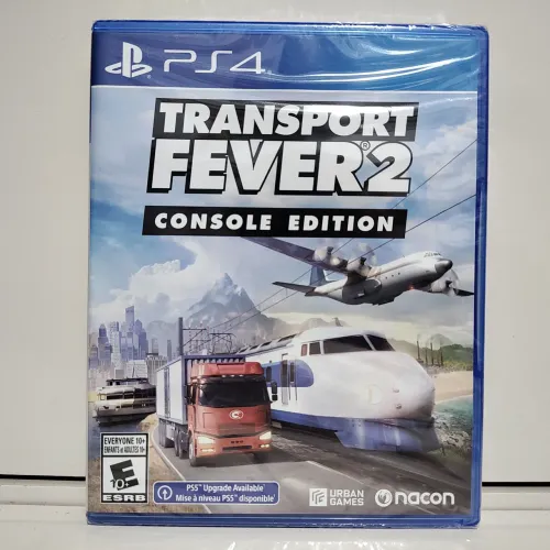 Jogo Transport Fever 2 PS4 Console Edition Novo Lacrado Mídia Física Original Raro