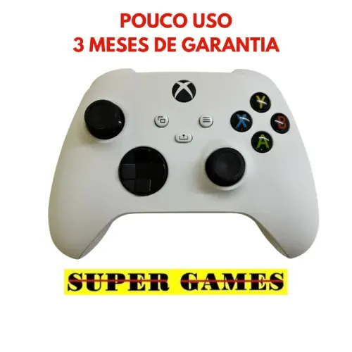 Controle original Xbox Series, Loja física desde 2004, próximo ao metrô. Aceitamos troca,