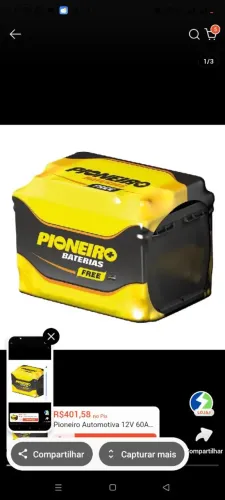 bateria Pioneiro 