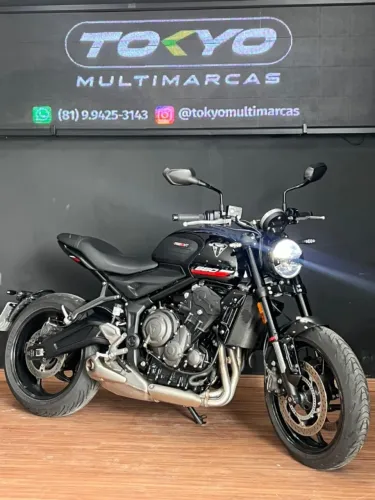 TRIUMPH TRIDENT 660 - APENAS 2.004 KM! - GRUPO TOKYO MOTOS