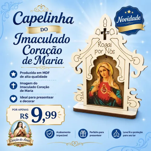 Capelinhas em Mdf