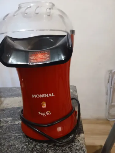 pipoqueira mondial popfix em perfeito estado