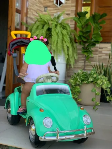 Fusca pedalinho infantil 1ª linha