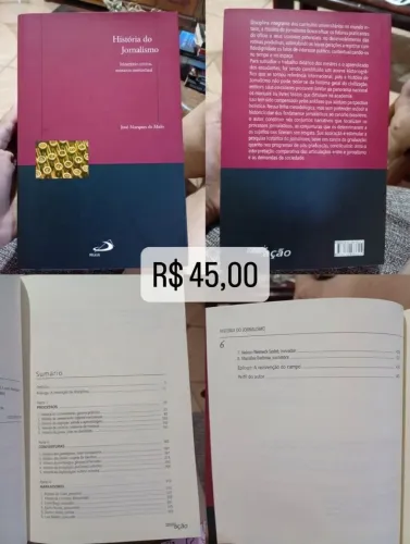 Livro História do Jornalismo