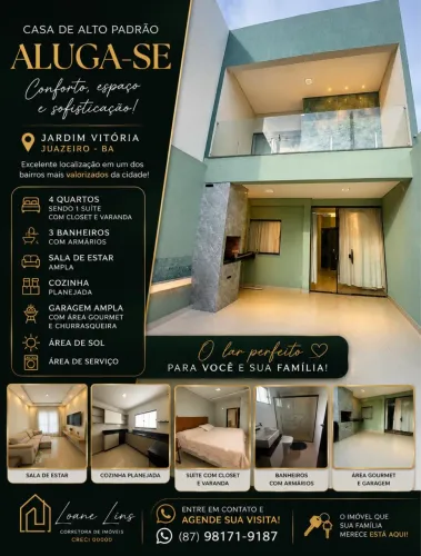 Alugo Casa do Jardim Vitória em Juazeiro