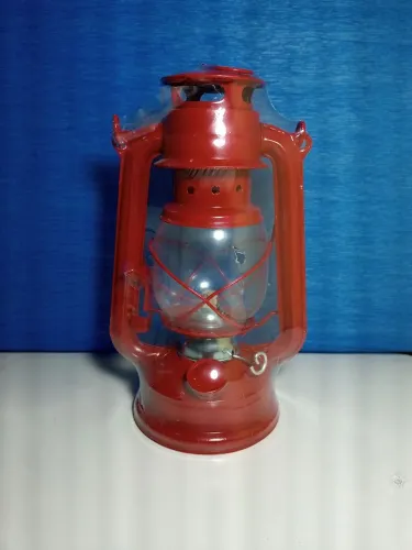 Luminária antiga - modelo "lampião" vintage