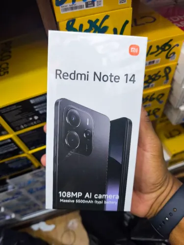 Xiaomi Redmi Note 14 | 4G | Tela AMOLED | Novo Lacrado
