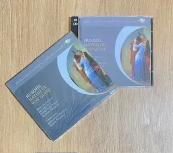 CD Duplo Ópera Mathilde von Guise: Johann Nepomuk Hummel -made in the EU
