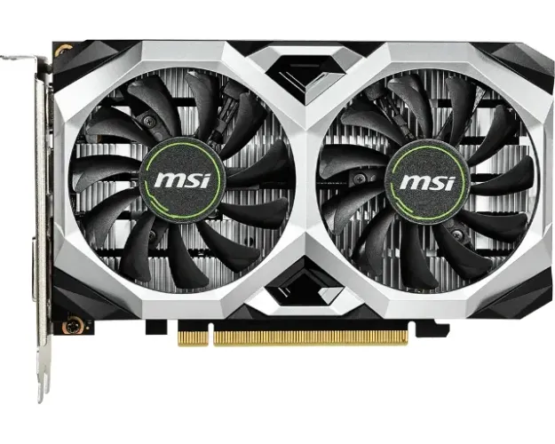 Paca de vídeo MSI GeForce GTX 1650 VENTUS XS 4G OC