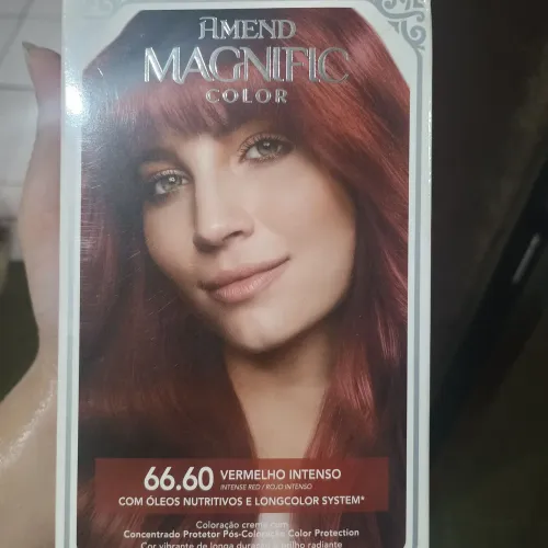 Tinta de cabelo da amend magnific color