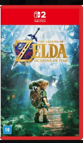 The Legend Of Zelda Ocarina Of Time - Ns2 CAPA FOIL 