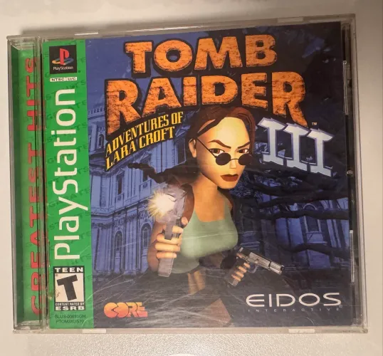 Jogo Tomb Raider III ps1 ORIGINAL em ótimas condições