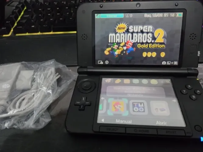 Nintendo 3DS XL 128gb (Possui detalhe)