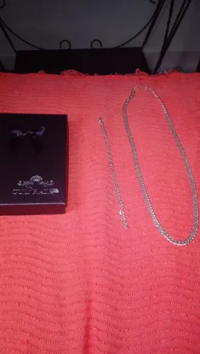 Prata 925 (pescoço e pulso )