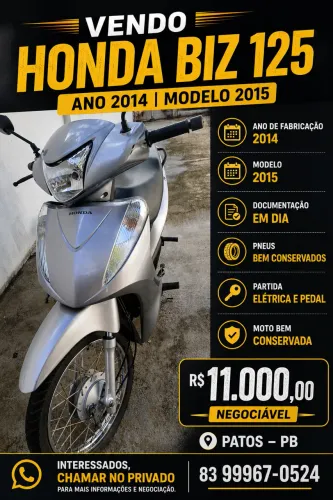 Vendo moto, bem conservada