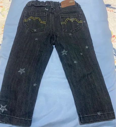Calça jeans Lilica Baby, 9 à 12 meses.