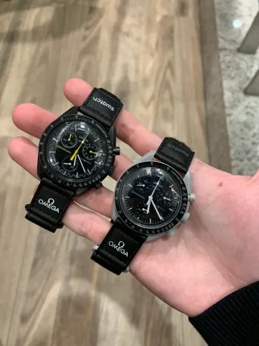 Relógio Omega MoonSwatch speedmaster