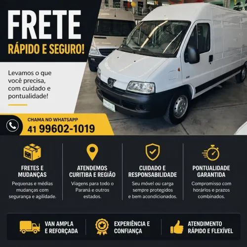 Frete & Mudanças em Curitiba Van Grande