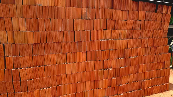 Tijolos de oito furos