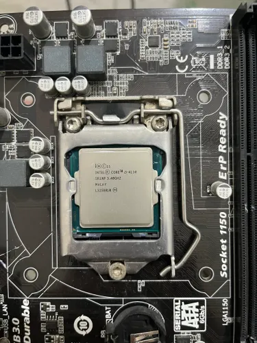 Kit placa mãe processador Intel core i3 4130 LGA 1150 DDR3