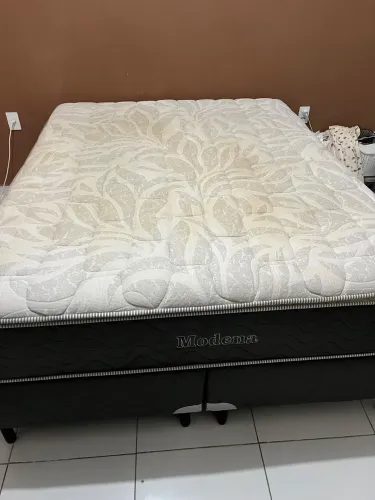 Cama Box Casal / Queen Modena - Confortável e Estrutura Firme