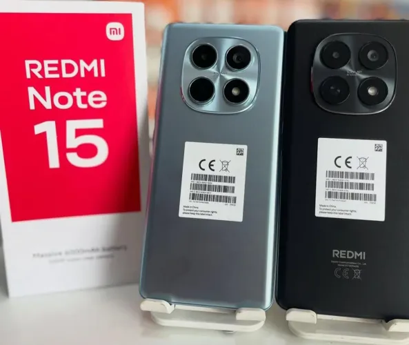 Xiaomi Redmi Note 15 4G - 128GB/6GB - 256GB/8GB RAM - + Fone - Lacrados