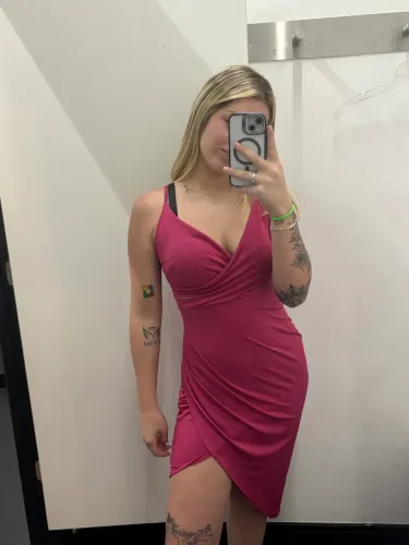 VESTIDO ROSA CASUAL CHIQUE