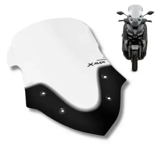 Bolha Para-brisa Policarbonato Alto Original Xmax 250 Até 2024