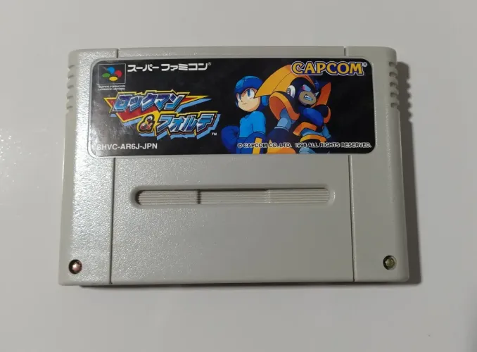 Megaman e Forte Super Famicom