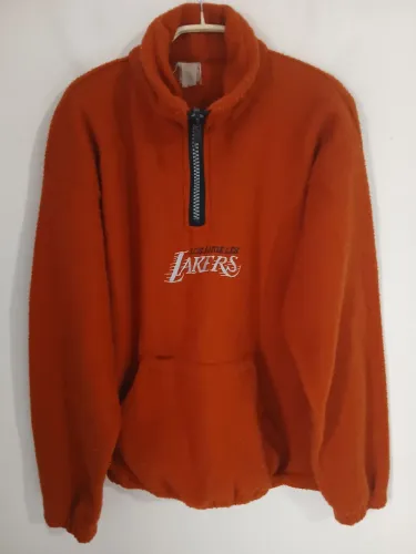 RARIDADE STREETWEAR BLUSÃO FLEECE LOS ANGELES LAKERS VINTAGE LEGÍTIMO ANOS 90
