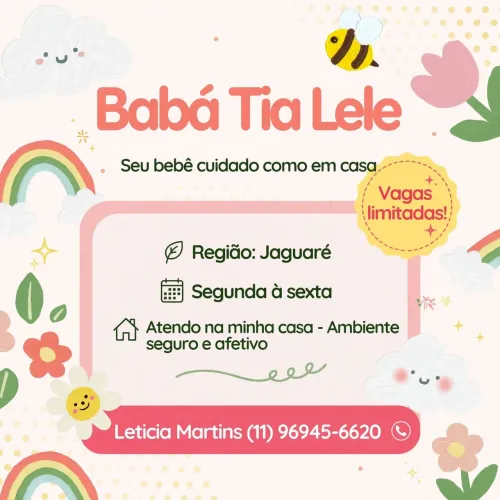 Tia lele - babá 