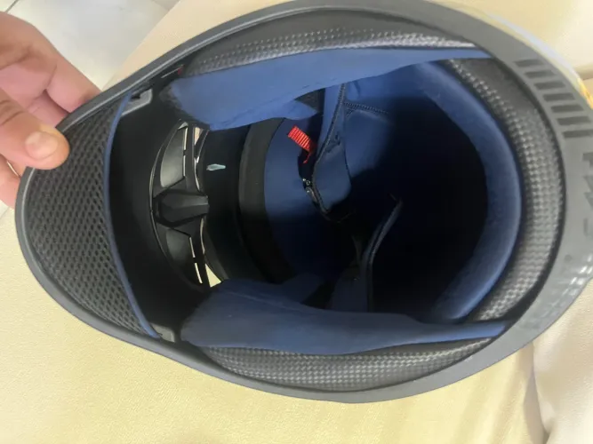 Capacete fw3 azul 43 Tamanho 58
