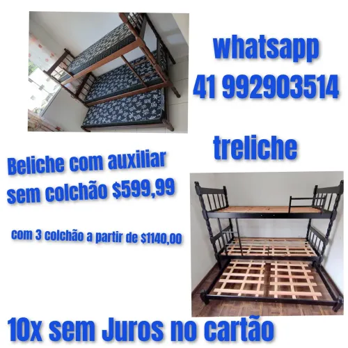 Treliche ### novo $ 10x sem juros no cartão