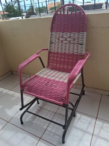 Cadeira grande Adulto Rosa