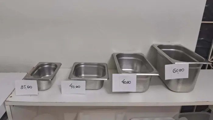 Cubas gastronômica em Inox
