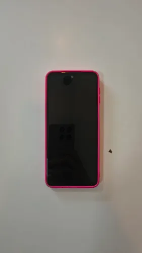 Moto G54 - Azul (Capinha rosa)